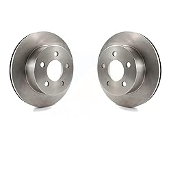 Front Disc Brake Rotors Pair For Jeep Wrangler