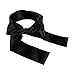 Stain Blindfold Sleep Mask Eye Covers; Soft & Comfortable for eye lenght- 59 inch (Black)