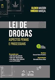 Livro Lei de Drogas - Aspectos Penais e Processuais - 4ª Edição 2025
