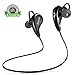 Bluetooth Headphones, Amoner Bluetooth Earbuds Sports Wireless Headphones with Mic for iPhone, iPad, Samsung (Blue)
