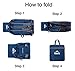 Venture Pal 35L Large Lightweight Packable Hiking Backpack with Wet Pocket & Shoes Compartment Travel Backpack & Day Backpack for Women Mens(Navy)