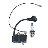 Hipa Ignition Coil with Spark Plug for STIHL FS75 FS80 FS85 FC85 HS75 HL75 HT75 HL75K HS80 HS85 KM85# 4137 400 1350