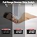 Extra Loud Alarm Clock with Bed Shaker for Heavy Sleepers, Deaf, Hearing Impaired, 7-Color Night Light, Large Digital Display, Full Range Dimmer, 12/24 H, Dual USB Charge Port for Kids Bedroom Pillow