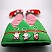 Shindel Christmas Hat, Christmas Elf Hat with Bells Santa Hat Xmas Holiday Hat, Holiday Party Supplies