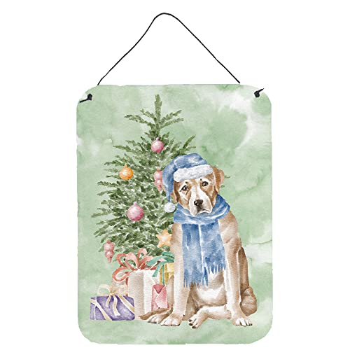 Caroline's Treasures CK8241DS1216 Labrador Retriever Yellow and Tree Wall or Do…