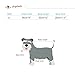 PUPTECK Mermaid Pet Clothes - Dog Dresses Sundress Cat Vest Shirts - Water-Proof Blue Cute Dress
