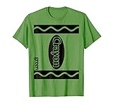 Green Crayon Box Halloween Costume Couple Group T-Shirt