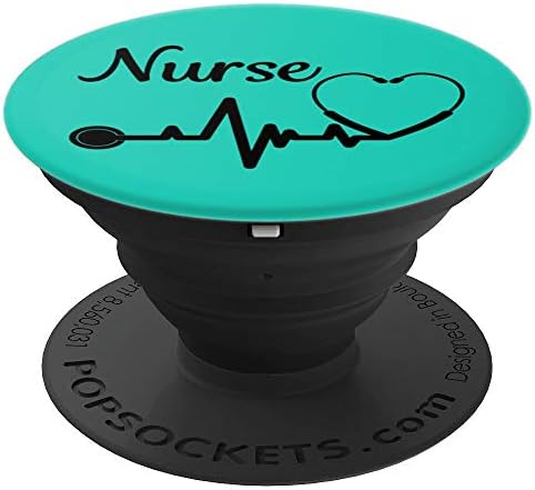 Womens Nurse phone accessory RN Heartbeat Gift