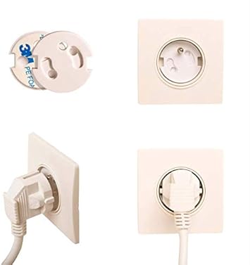 3 6 Enfant pcs Adhesif Protection Bebe Cache Prise Rotatif Vetements Et Accessoires Bebe Puericulture Medicosage Com