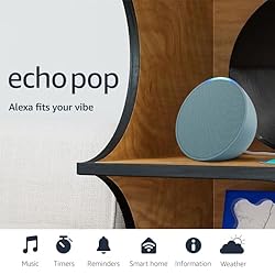 Amazon Echo Pop (newest model), Our smallest Alexa