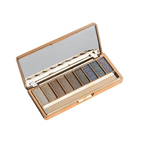 Usstore 1PCS Eyeshadow 9 Colors Eye Shadow Palette & Makeup (D)
