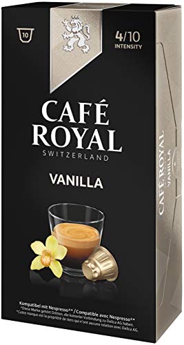 Café Royal Vanilla Flavoured Edition, 50 Nespresso kompatible Kapseln, 5er Pack (5 x 10 Kaffeekapseln) – Bild 4