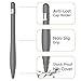 Moretek for Apple Pencil Case and Box, Sleeve Cases with Hard Protective Cases Carrying Pouch Cover Cap Bag for Apple Pencil Accessories (Grey)