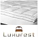 Luxurest 1000-Thread-Count Mattress Topper, Twin