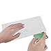 Plastic Letter Opener, Envelope Slitter With Concealed Steel Blade - Green - 3 Pack. By Mega Stationer