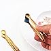 Huayoung 2-pcs Gold Stainless Steel Sugar Tongs Lemon Slicer Tongs (4.8