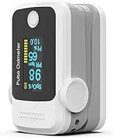 Sonolife Oxímetro y Pulsómetro para Monitoreo de Saturación de Oxígeno y Latidos por Minuto con Pletismografía