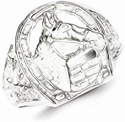 Best Designer Jewelry Sterling Silver Horseshoe Ring