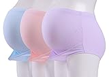 Aivtalk Women's Cotton High Waist Maternity Briefs Support Underpants Panty Set