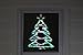 Northlight LED Lighted Christmas Tree Window Silhouette Decoration - 16