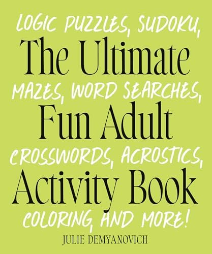 Amazon.com: The All-in-One Activity Book for Adults: Fun and
