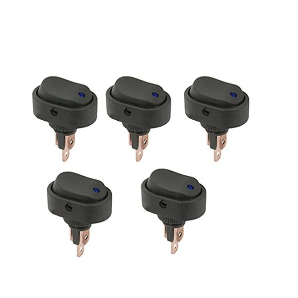 Wowlife-30A-12V-LED-Light-ON-OFF-Rocker-Switch-Toggle-Switch-Triangle-Plug-Switch-for-Car-Motorcycle-Boat-Marine