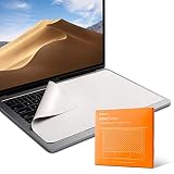 UPPERCASE GhostBlanket Screen Keyboard Imprint Protection Microfiber Liner and Cleaning Cloth, Compatible with MacBook Pro 15", MacBook Pro 16", and Most 15" laptops