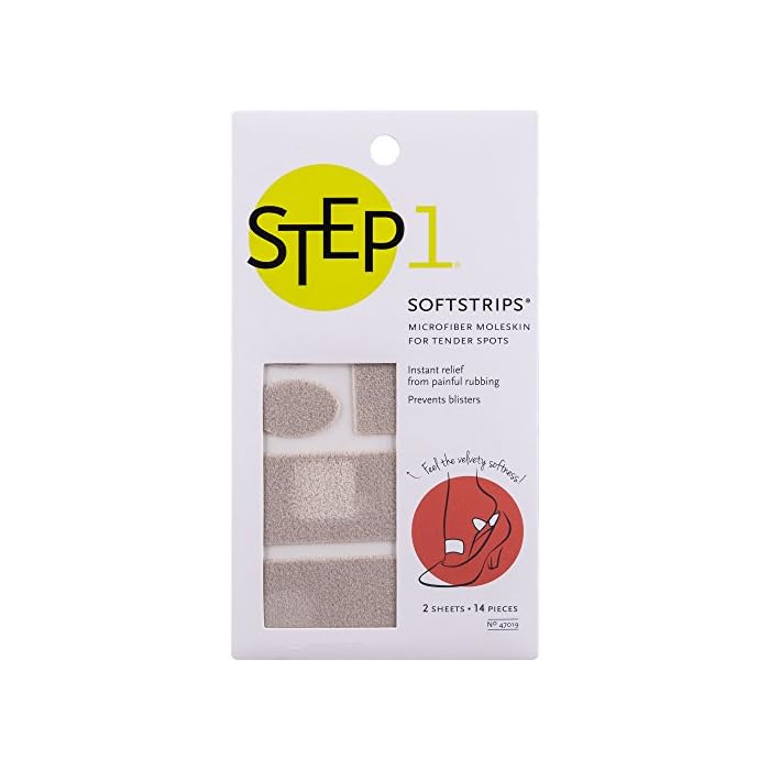 Step 1 Soft Strips Microfiber 14 Piece Moleskin