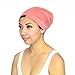 Grace Eleyae GE Sleep Cap | Slap Silky Sleeping Stylish Beanie Hat Premium Quality Head Cover for Curly Hair Women Soft & Smooth Sleep Caps (Coral)