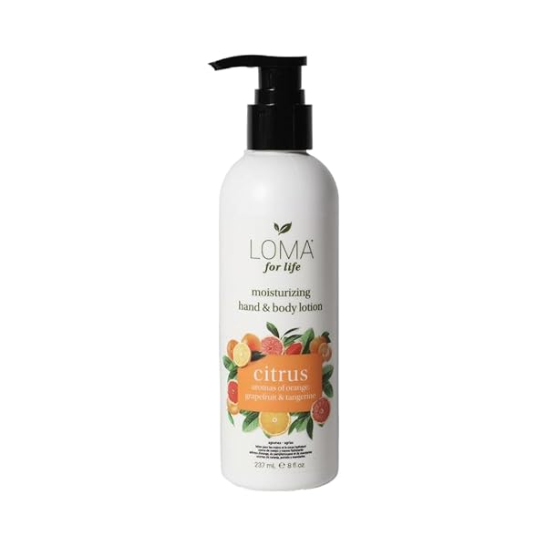 LOMA HAIR CARE CITRUS HAND & BODY LOTION, 8 FL. OZ.