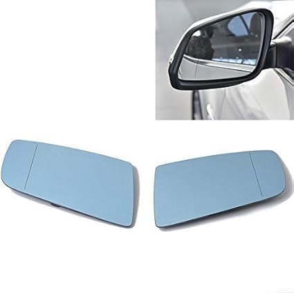Amazon Co Jp 車のバックミラーアクセサリー Bmw E60 E61 E63用の加熱された を備えた車の左右のサイドウィングバックミラーガラスの交換反転ミラー 家電 カメラ
