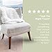 Faux Fur Rug & 2 Faux Fur Pillow Cases for Bedroom, Living Room, Daughters Room (2 Feet x 4 Feet) - Fur Rugs for Living Room and Fur Rugs for Bedroom - Faux Fur Throw Rug for Couch - Shag & Fluffy Rug