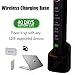 WAGNER Switzerland SuperSonic 48,000 VPM | Black Diamond Edition | Wireless Electric Toothbrush 5 Modes w Smart Timer | 8 DuPont bristles | Travel Case | 100% Dentist Recommended & Designed