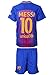 Barcelona #10 Messi 2017 / 2018 Home - Kids Jersey & Shorts - Youth Sizes