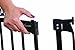 Dreambaby Chelsea Auto Close Security Gate in Black Value Pack (Includes 2 Gates and 2 Extensions)