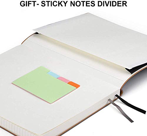 RETTACY Composition Notebook 2 Pack - B5 Notebooks and Journals with Soft Leather Cover,408 Pages,100gsm Thick Lined Paper,7.6 X 10 - Thumbnail 3