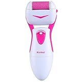 Sunmy® Battery-operated Electric Callus Remover Waterproof, Callus Removal Rechargeable Pedicure Tool Micro-Pedi Foot File shaves Dead Hard Cracked Skin Foot Spa - Pink