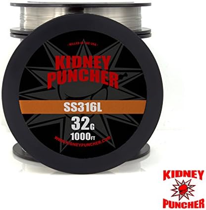 SS316L Wire 1000ft Spool (1000ft 38g)