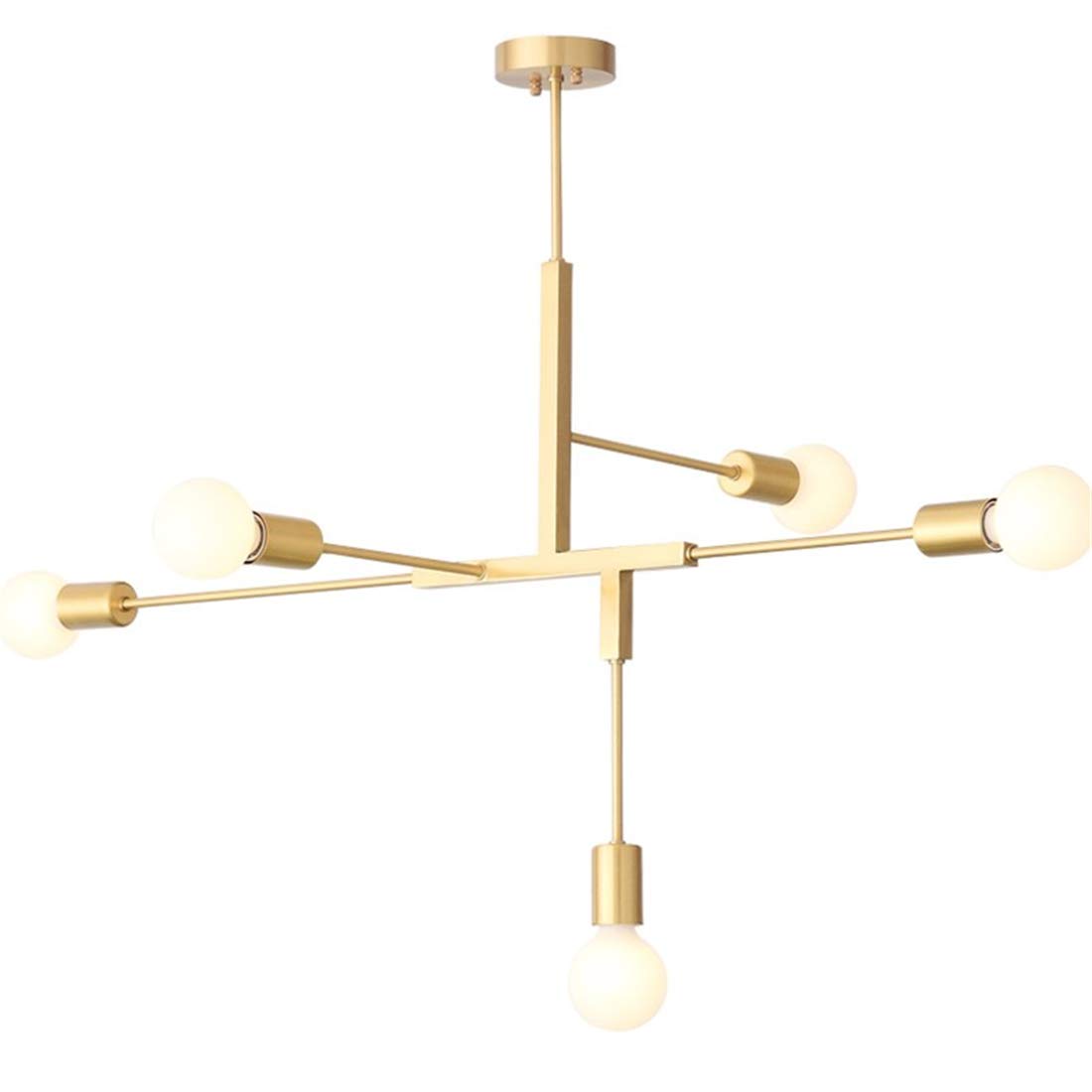 Zceillamp Five Lampholder Chandelier Modern Ceiling Lights