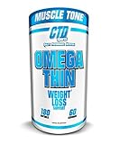 CTD Sports Omegathin 180 Softgels, Best Selling Most Effective Stimulant Free Weight Loss Support Pills For Women and Men