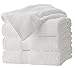 HomeLabels Premium 100% Cotton White Bath Towel Set (4 Pack, 27 x 54 Inch) Lightweight High Absorbency Multipurpose Quick Drying Pool Gym White Towel Set