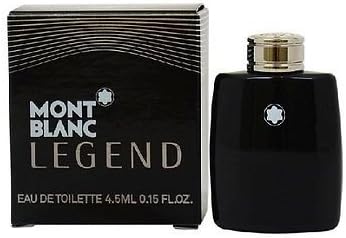 MONT BLANC LEGEND MEN MINI BOTTLE COLOGNE 0.15 OZ 4.5 ML EDT SPLASH NIB