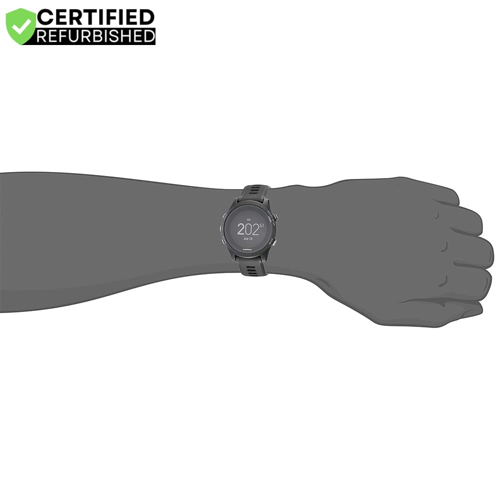 Garmin 010-N1746-00 Forerunner 935 GPS Watch, Multisport, Altimeter, Battery, Black (Renewed) Bundle with 2 YR CPS Enhanced Protection Pack