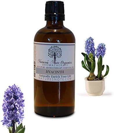 Hyacinth - 100% Pure Aromatherapy Grade oil by Nature's Note Organics (4 oz.)