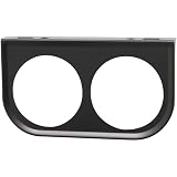 GlowShift 52mm Dual Gauge Pod – For 1978-1987 Buick Regal G-Body (Black ABS, Console Mount)