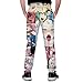 Fromdream Ahegao Sweatpants Mens Otaku Trousers Long Pants 3D Print Cool Joggers Work Out Clothes With Drawstring M