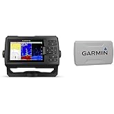 Garmin STRIKER Plus 5cv with CV20-TM Transducer and Protective Cover, 5 inches 010-01872-00