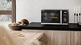Sharp YC-QS254AU-B 25 Litre 900W Digital Flatbed Microwave Black view 4
