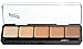 Graftobian HD Glamour Cr&egrave;me Foundation Palette, Warm #3 - High Definition 5 Color Palette - Medium/Dark Warm Shades primary