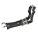 Vktech 2Pcs Black Sports Sunglasses Adjustable Elastic Band Strap Cord